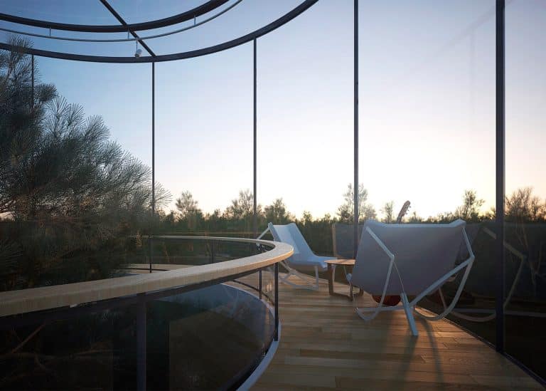 Construire sa maison autour d’un arbre