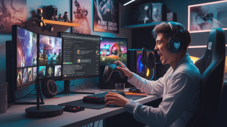 Comment devenir un streamer professionnel de jeux vidéo geek ?