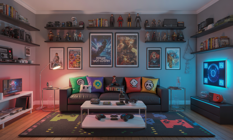 Quels gadgets et accessoires décoratifs pour une maison geek ?