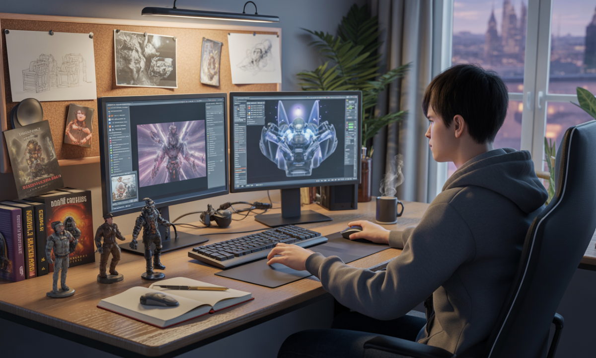 découvrez comment devenir un graphiste spécialisé dans les jeux vidéo geek : les compétences indispensables, les formations recommandées et les conseils pour réussir dans ce secteur passionnant.