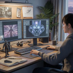 Comment devenir un graphiste spécialisé dans les jeux vidéo geek ?