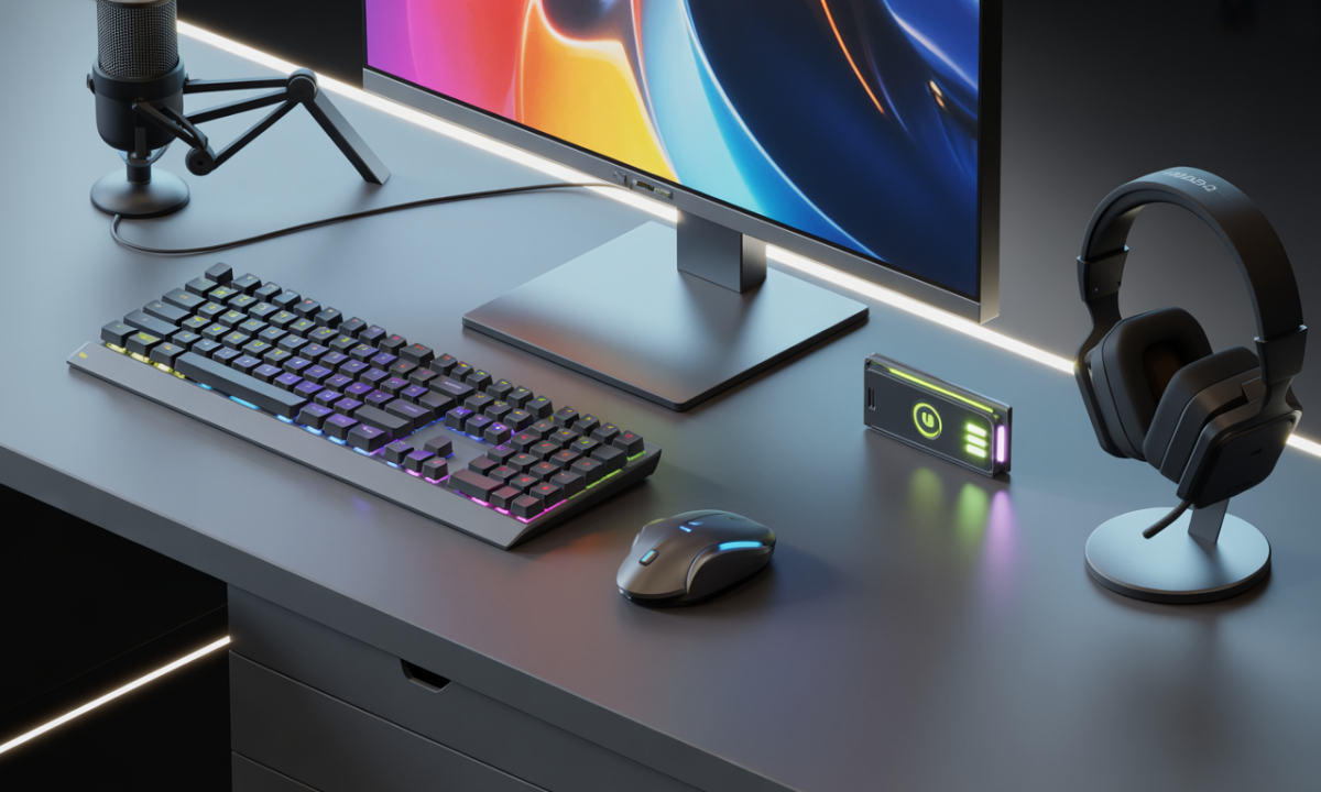 découvrez les accessoires indispensables pour ordinateur dernier cri, parfaits pour les geeks soucieux de performances et d'optimisation maximale.
